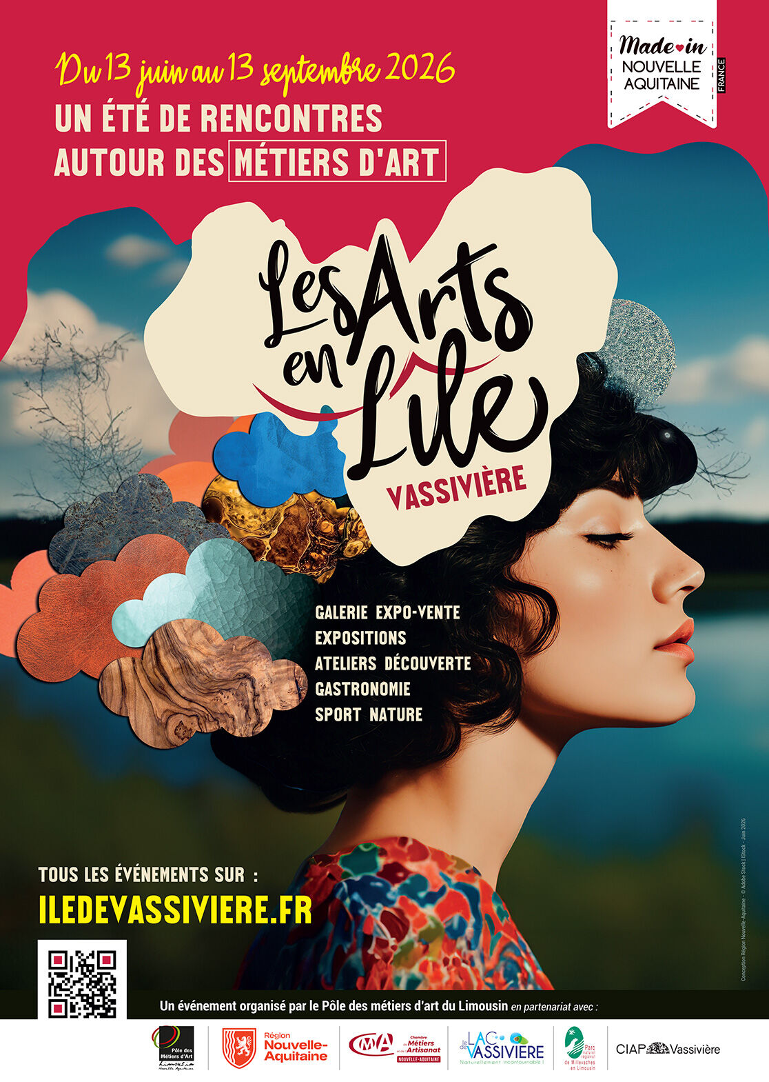 Les Arts en l'île du 13 juin au 13 septembre 2026
