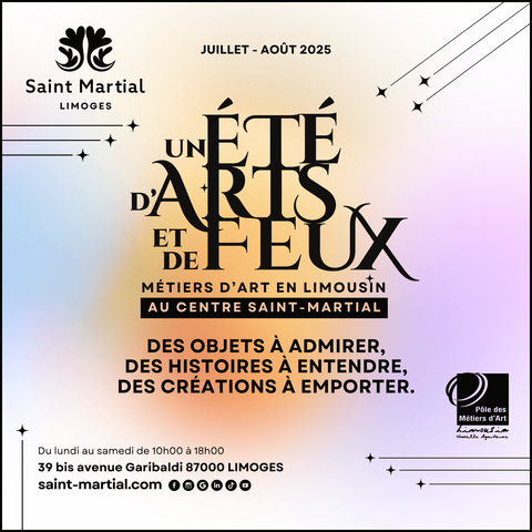 affiche boutique saint martial 2025 carre